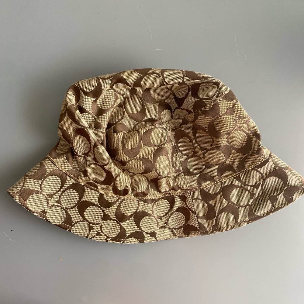 Coach bucket hat vintage y2k